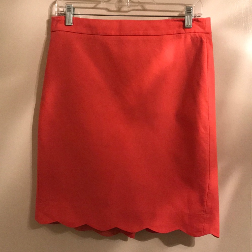 Scalloped J. Crew Factory Skirt (offers welcome)